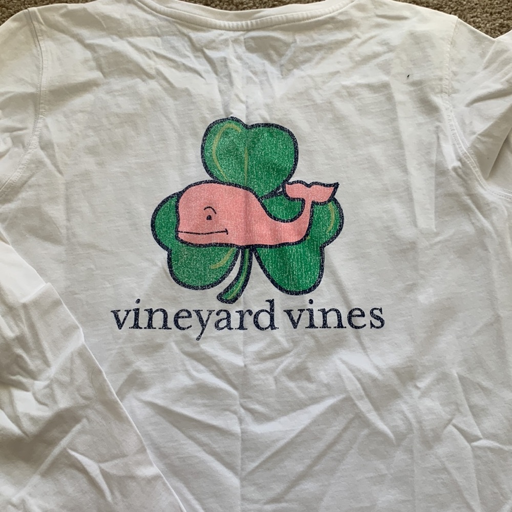 St. Patrick’s Day Vineyard Vines long sleeved shirt